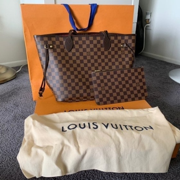 poshmark lv neverfull